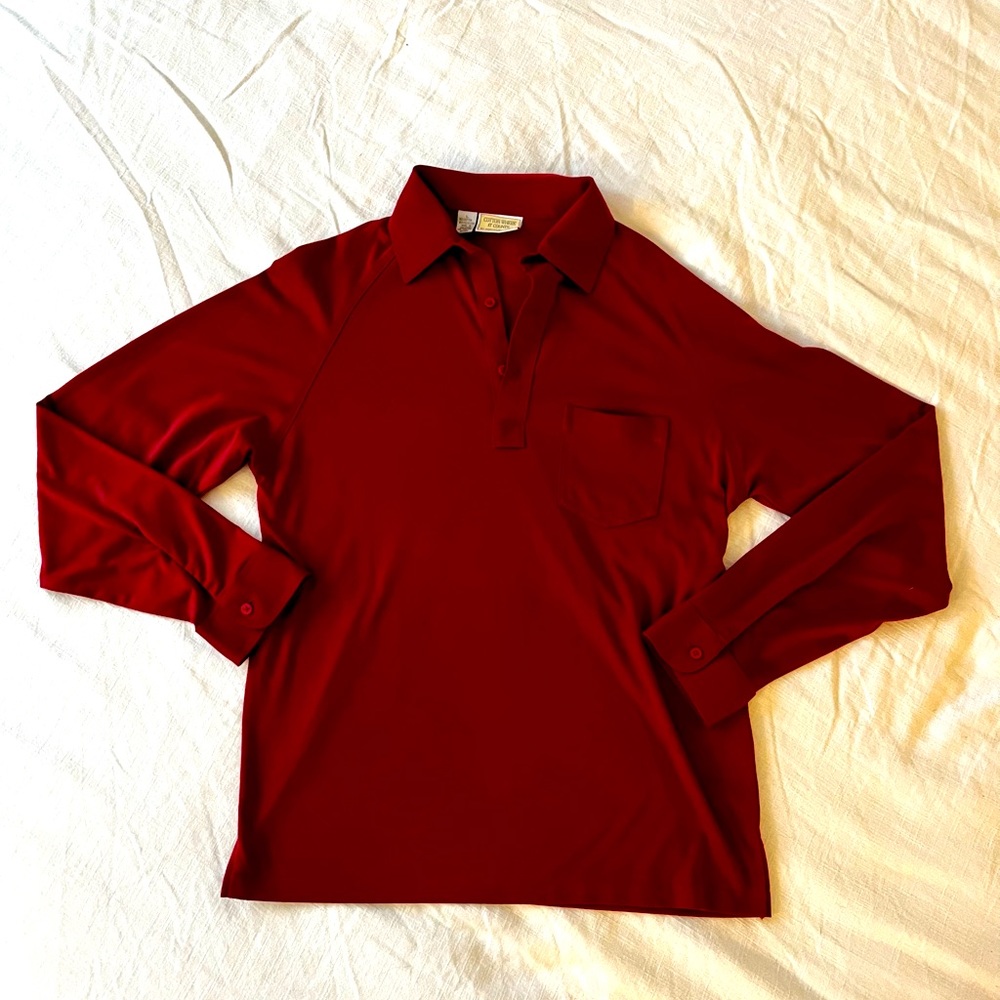 Vintage 70’s disco shirt.